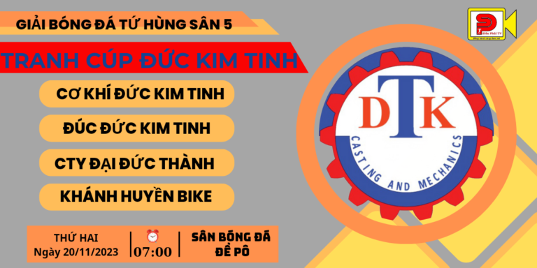 Livestream Giao Lưu Trực Tuyến Đức Kim Tinh Tranh Cúp Bóng đá 2023